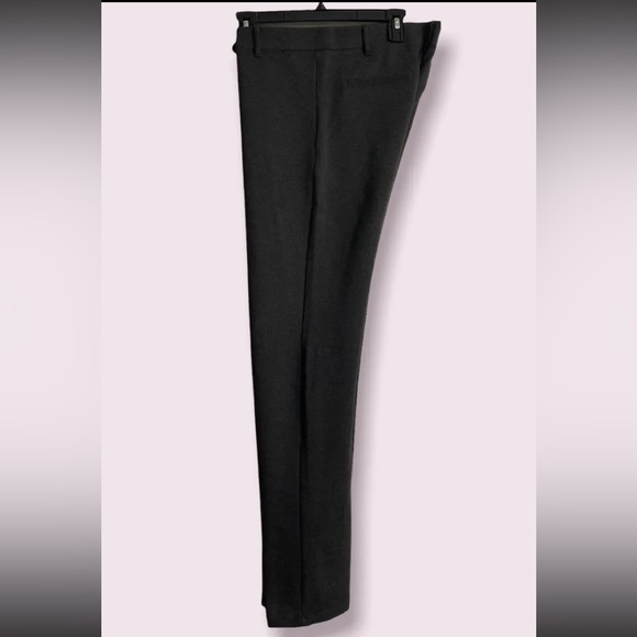 BETABRAND - Dress Pant Yoga Pants Classic Straight Leg Charcoal Gray Size Large - Picture 7 of 9